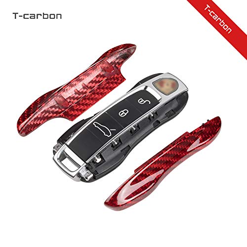 Amazon | ポルシェ専用 カーボン製キーカバー リアルカーボン ドライ